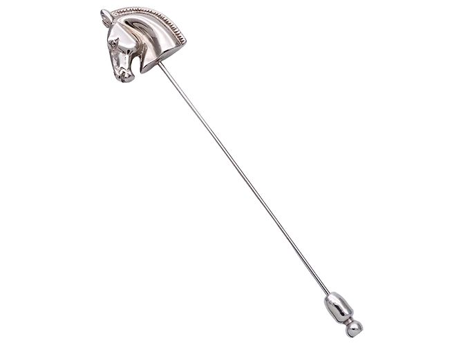 Spilla in argento Cheval Hermès - vista 2