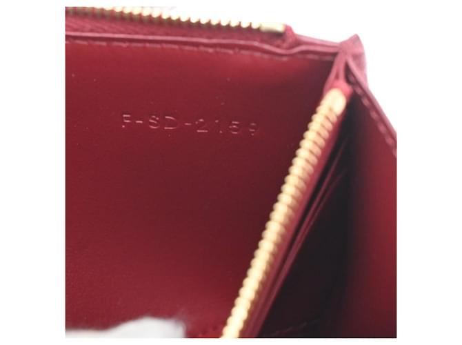 Céline Celine C Wallet on Chain Leather medium Nero - vista 7