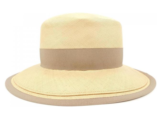 Hermès Hermes MOTSCH57 Hat Brown Beige - view 4