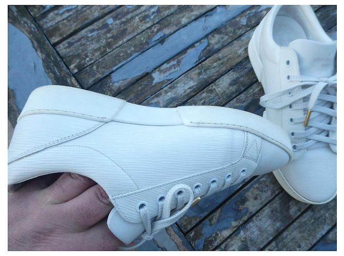 Hermès Louis Vuitton Damensneaker Größe 5 38 Weiß - Ansicht 12
