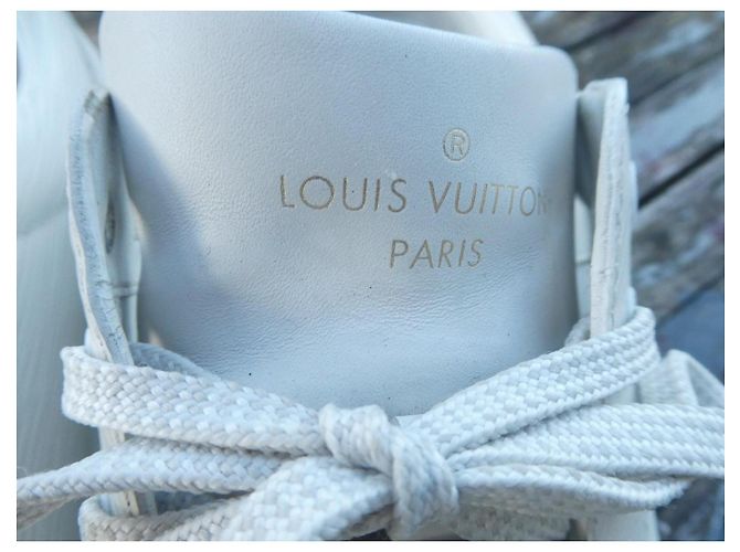 Hermès Louis Vuitton Damensneaker Größe 5 38 Weiß - Ansicht 2