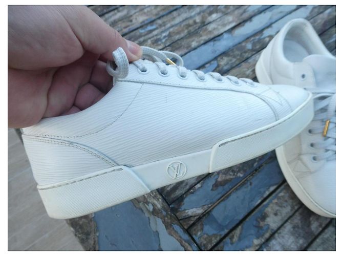 Hermès Louis Vuitton Damensneaker Größe 5 38 Weiß - Ansicht 5