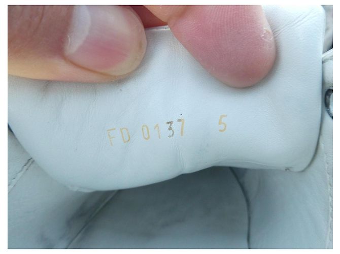 Hermès Louis Vuitton Damensneaker Größe 5 38 Weiß - Ansicht 7