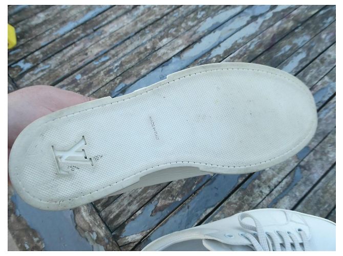 Hermès Louis Vuitton Damensneaker Größe 5 38 Weiß - Ansicht 8