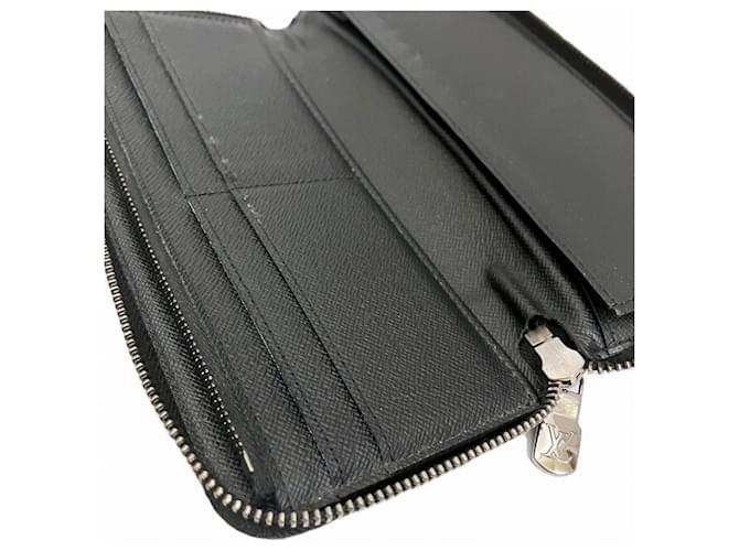 Cartera Zippy Monogram Eclipse Louis Vuitton Negro - vista 8