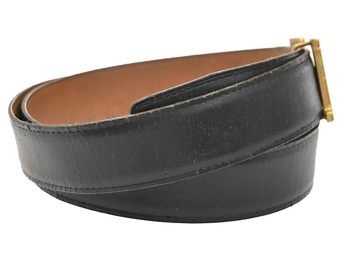 Hermès Hermes Constance Reversible Belt Leather Medium Black - view 4