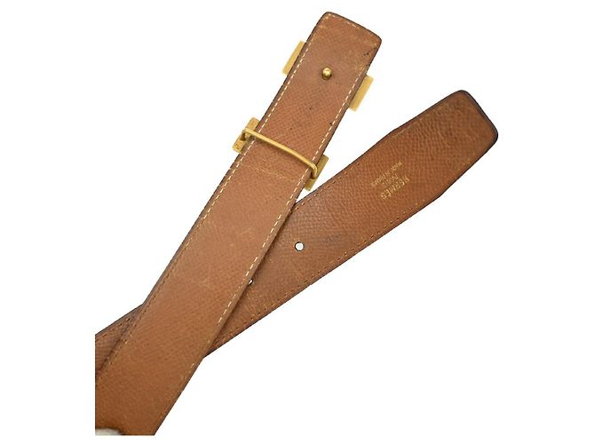 Hermès Hermes Constance Reversible Belt Leather Medium Black - view 6