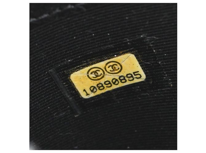 Chanel CC Charm Zip Around gestepptes Lammleder Long Schwarz - Ansicht 7