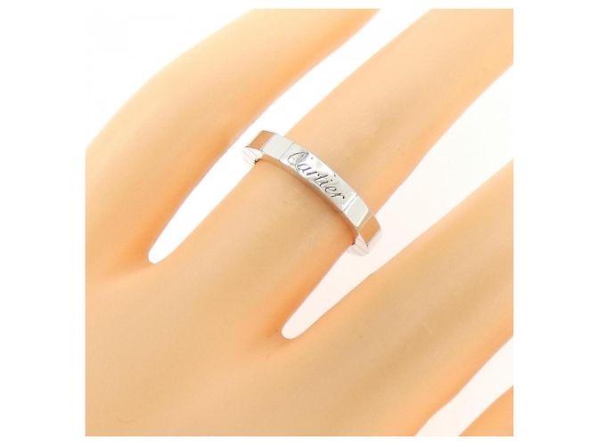 Cartier Lanier Ring aus Weißgold Golden - Ansicht 3