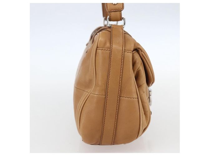 Salvatore Ferragamo Gancini Leather Marrone - vista 3