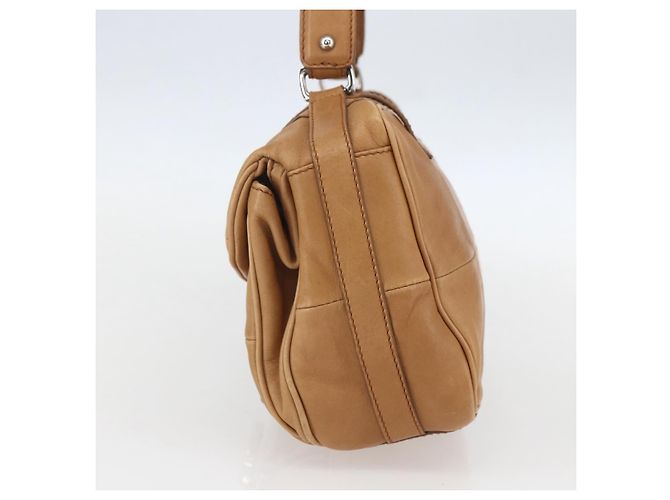 Salvatore Ferragamo Gancini Leather Marrone - vista 4