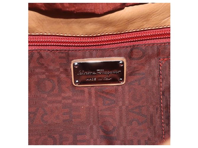 Salvatore Ferragamo Gancini Leather Marrone - vista 6