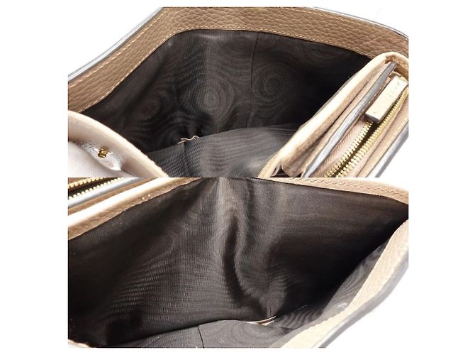 Billetera bi-fold Double G de GUCCI en beige - vista 8