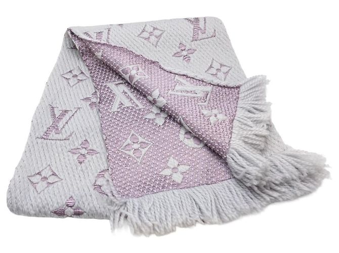Sciarpa Mania Duo Louis Vuitton Marrone Porpora - vista 2