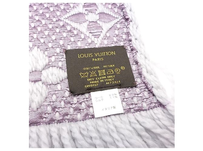 Sciarpa Mania Duo Louis Vuitton Marrone Porpora - vista 7