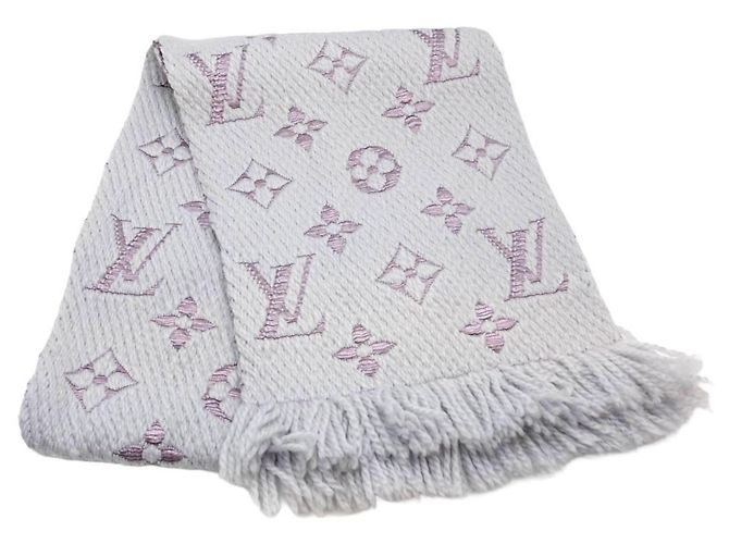 Sciarpa Mania Duo Louis Vuitton Marrone Porpora - vista 8