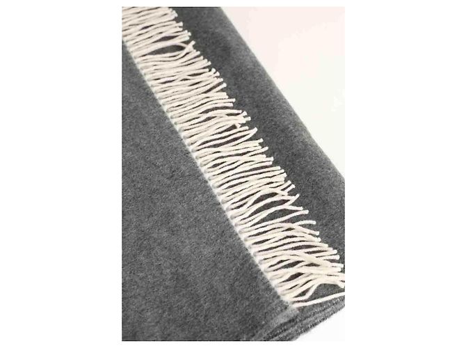 Loro Piana Bufanda de cachemira gris - vista 4