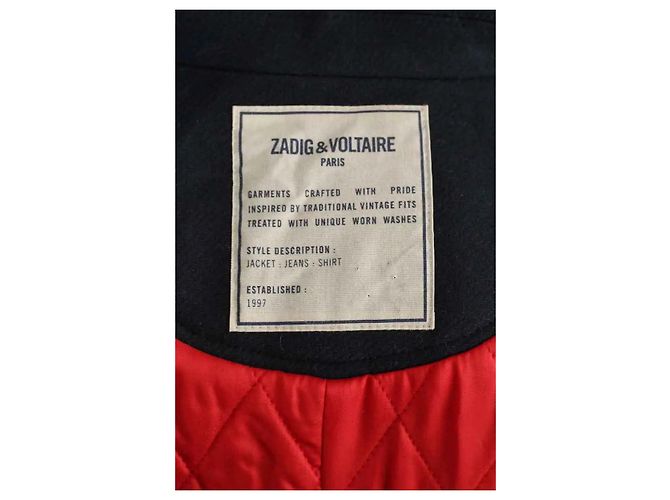 Zadig & Voltaire Black wool jacket - view 5