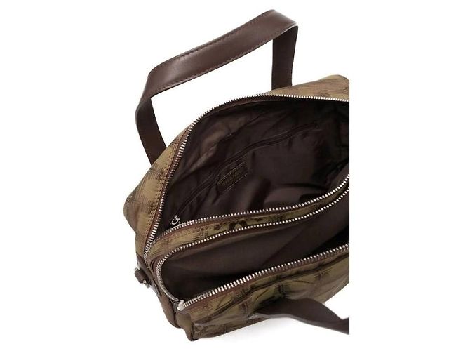 Bolso de tela de la línea Travel de Chanel - Años 2000 Caqui - vista 4