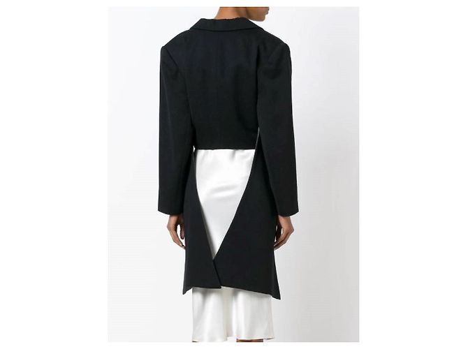 Blazer corto de lana negra Kenzo Negro - vista 4