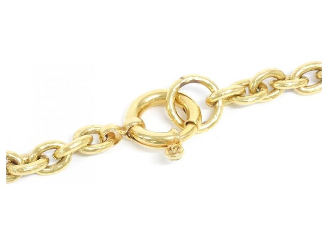 Collana Chanel con pendente dorato D'oro - vista 4