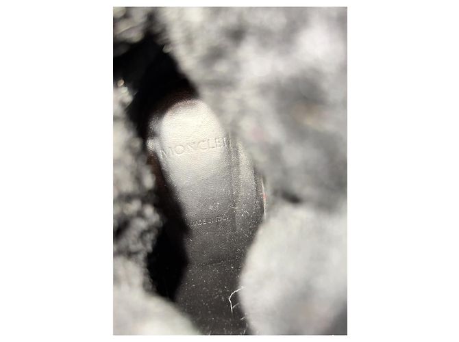 Moncler Black Suede Winter Boots Lambskin Lining - view 10