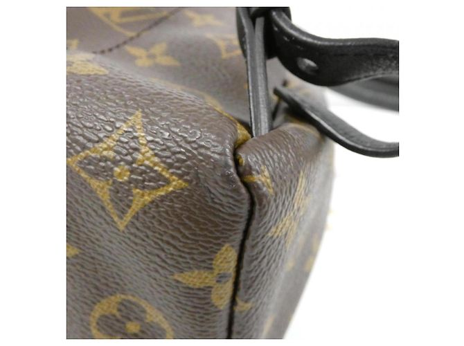 Zaino Palm Springs PM Monogram Louis Vuitton M44871 Marrone - vista 4