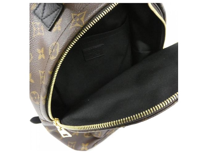 Zaino Palm Springs PM Monogram Louis Vuitton M44871 Marrone - vista 7