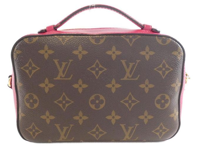 Sac à épaule Louis Vuitton Monogram Saintonge M43557 Marron - vue 2