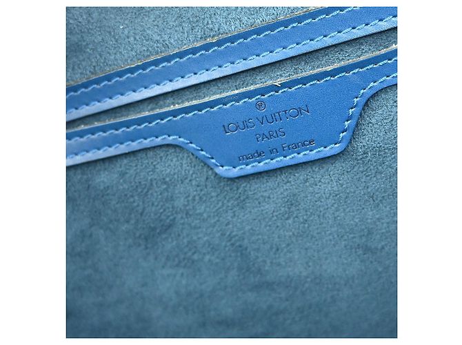 Louis Vuitton Saint Jacques Handbag Epi Leather PM Blue - view 5
