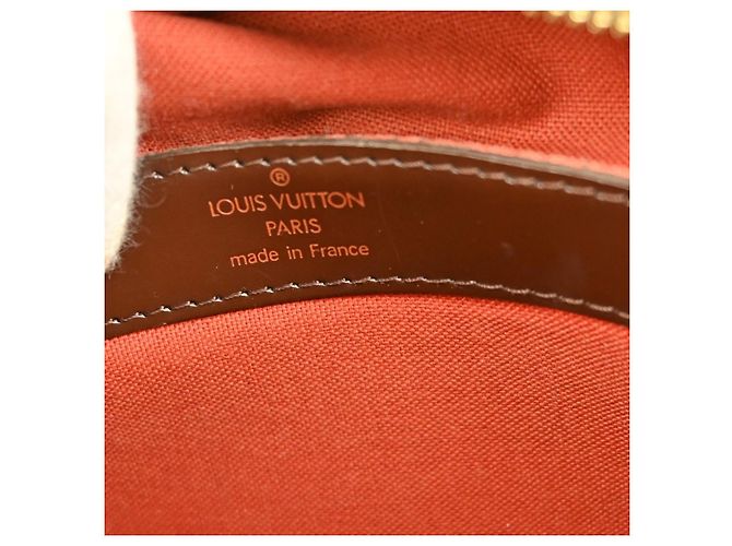 Borsa a mano Naviglio Damier Louis Vuitton Marrone - vista 4