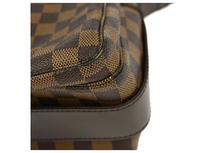 Borsa a mano Naviglio Damier Louis Vuitton Marrone - vista 6