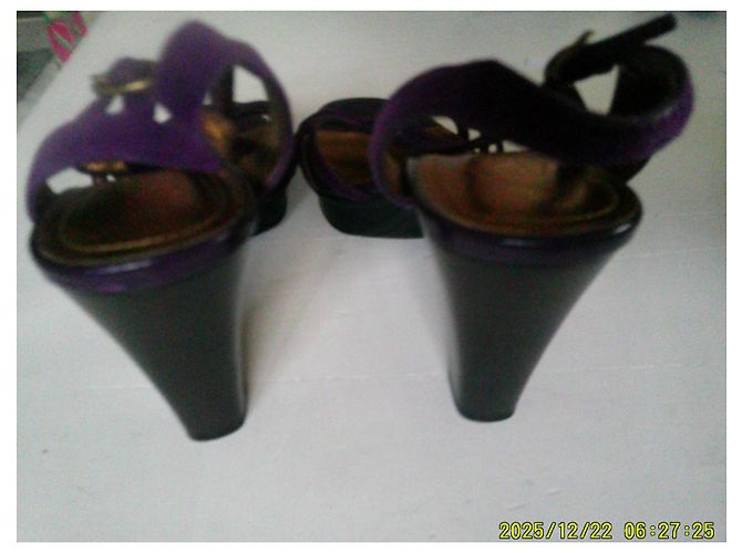 Décolleté Tod's in camoscio viola Porpora - vista 5
