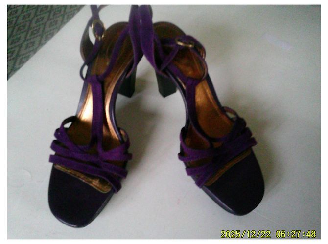 Décolleté Tod's in camoscio viola Porpora - vista 6