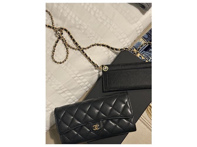 Wallet On Chain Chanel Purses, wallets, cases Black - view 13