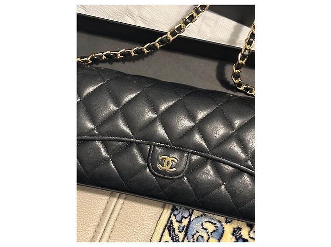 Wallet On Chain Chanel Purses, wallets, cases Black - view 2