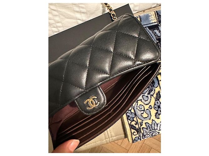 Wallet On Chain Chanel Purses, wallets, cases Black - view 8