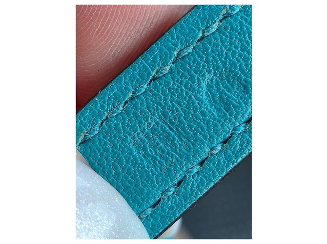 Hermès Birkin 25 Blue Leather - view 10