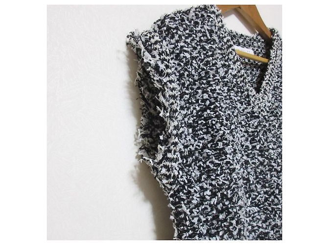 Autre Marque Vestido sin mangas de tweed Yonetomi ESTNATION - vista 5