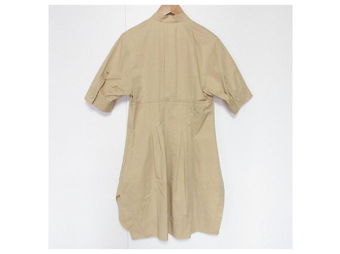 Max Mara Abito Camicia a Maniche Corte SPORTMAX Beige - vista 2