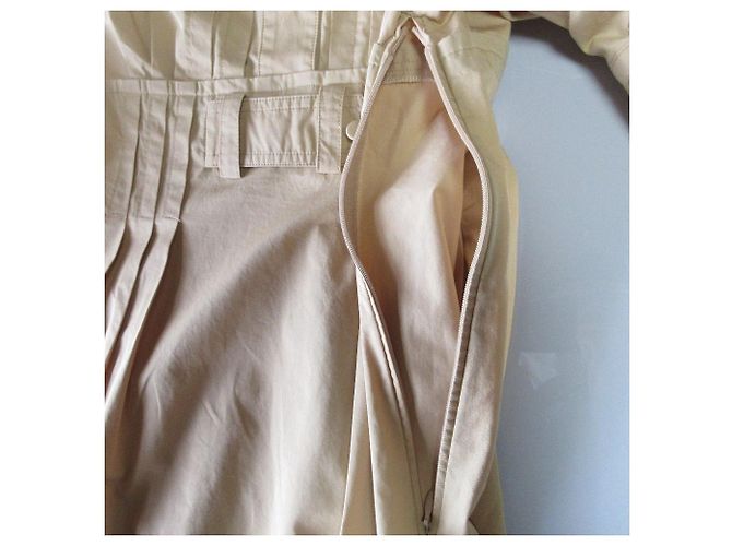 Max Mara Abito Camicia a Maniche Corte SPORTMAX Beige - vista 4