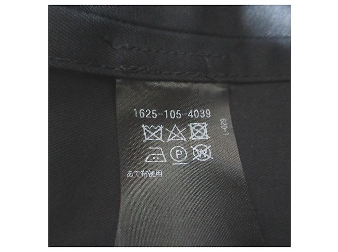 Autre Marque BEAUTY&YOUTH UNITED ARROWS Chaleco Largo de Algodón Negro - vista 7
