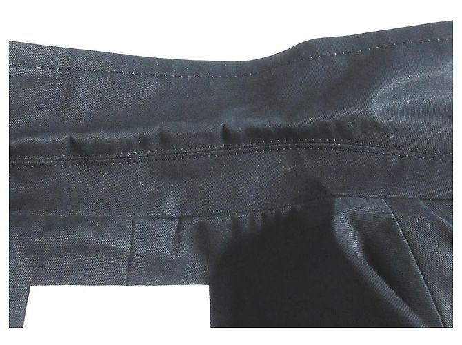 Autre Marque BEAUTY&YOUTH UNITED ARROWS Chaleco Largo de Algodón Negro - vista 9