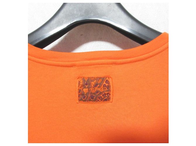 Autre Marque T-shirt a maniche corte con scollo a V Etro Arancione - vista 4