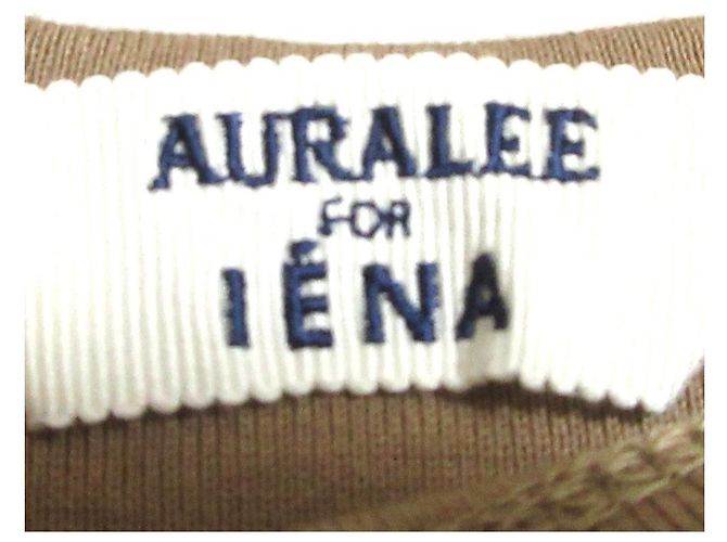 Autre Marque AURALEE IENA Top de Punto de Algodón Limitado Castaño - vista 5
