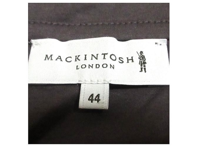 Autre Marque Pullover in cotone a maglia fine Mackintosh Marrone Grigio antracite - vista 5