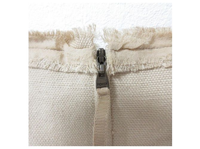 Autre Marque Abito in seta e lino FOXEY Beige - vista 4