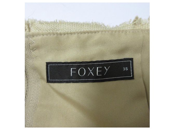 Autre Marque Abito in seta e lino FOXEY Beige - vista 6