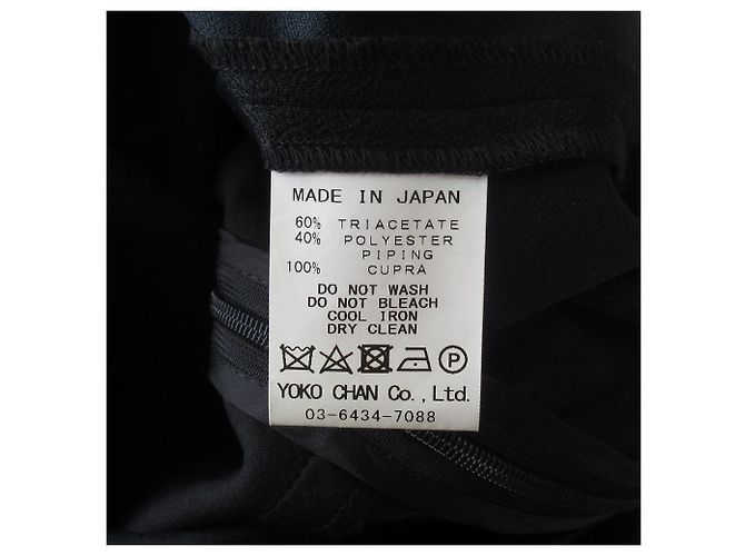 Autre Marque YOKO CHAN Kleid Schwarz - Ansicht 7