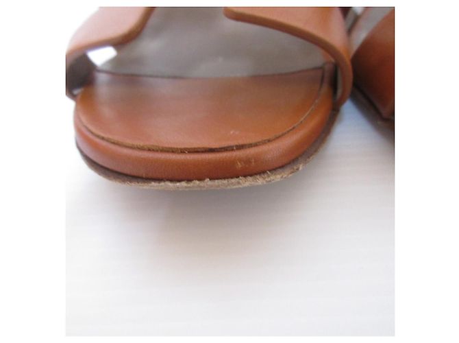 Hermès Hermes En Sandal35 Sandalen Braun - Ansicht 10